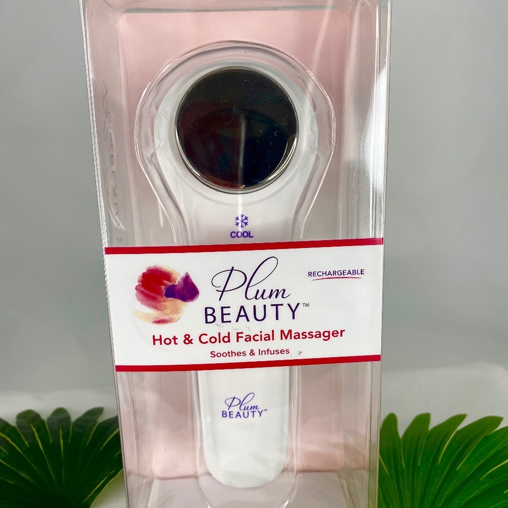 Clio Plum Beauty Hot & Cold Facial Massager